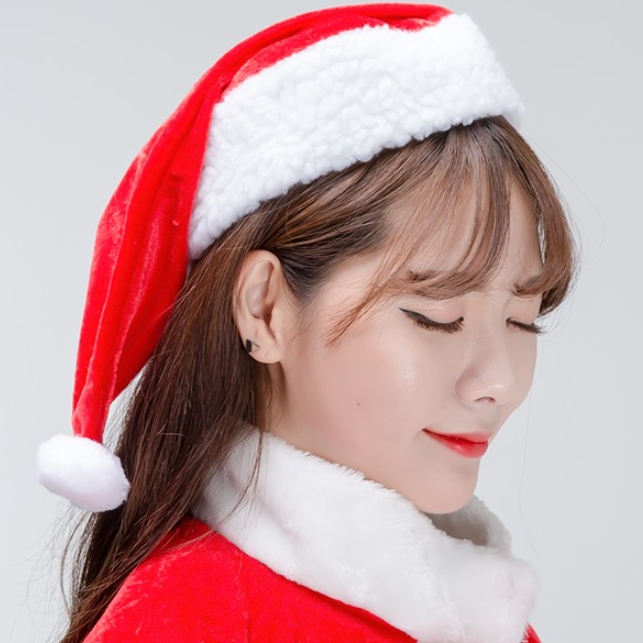 벨벳 A타입 산타모자 대