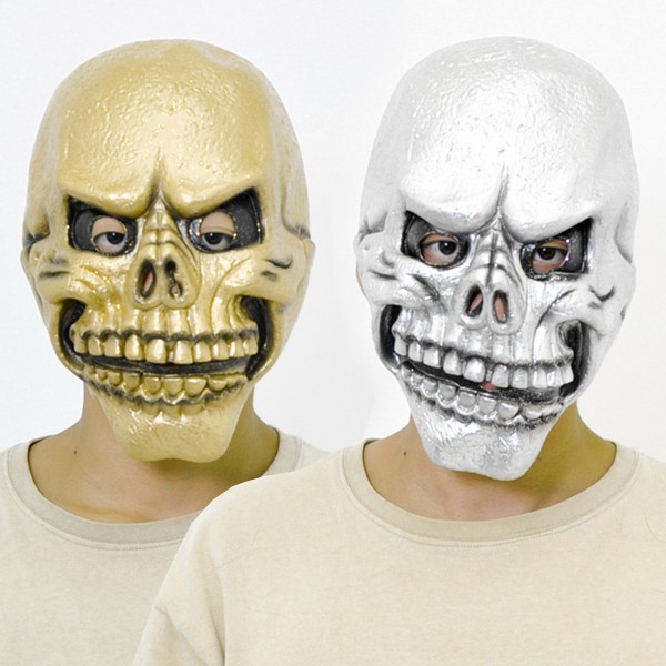해골 고무 가면 / 공포 엽기 할로윈 파티 코스프레 분장