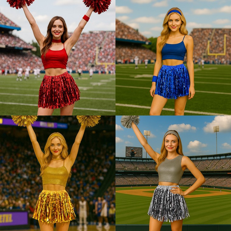 치어리더응원수술치마 40cm