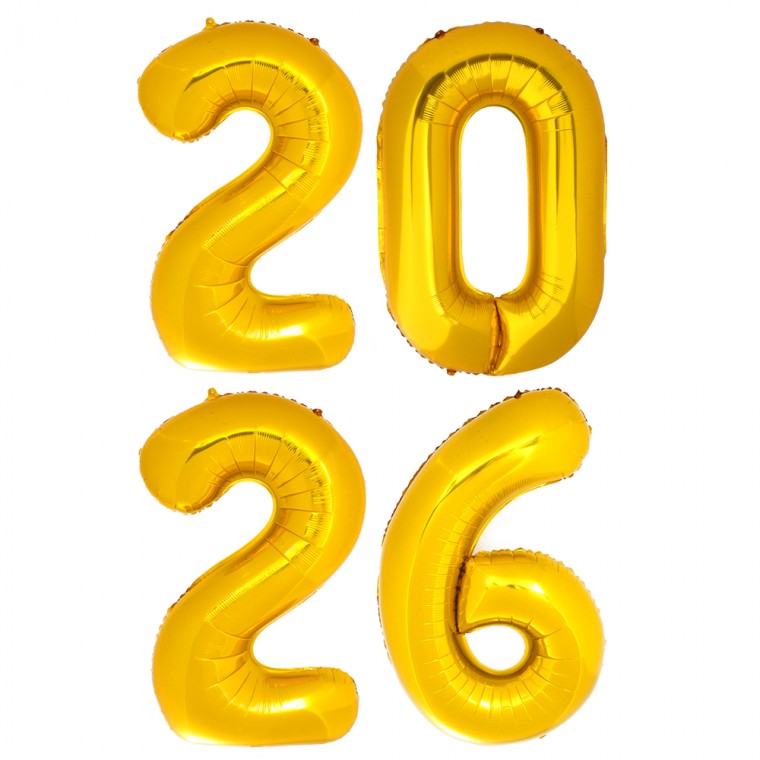 골드 숫자은박풍선 대 2026패키지