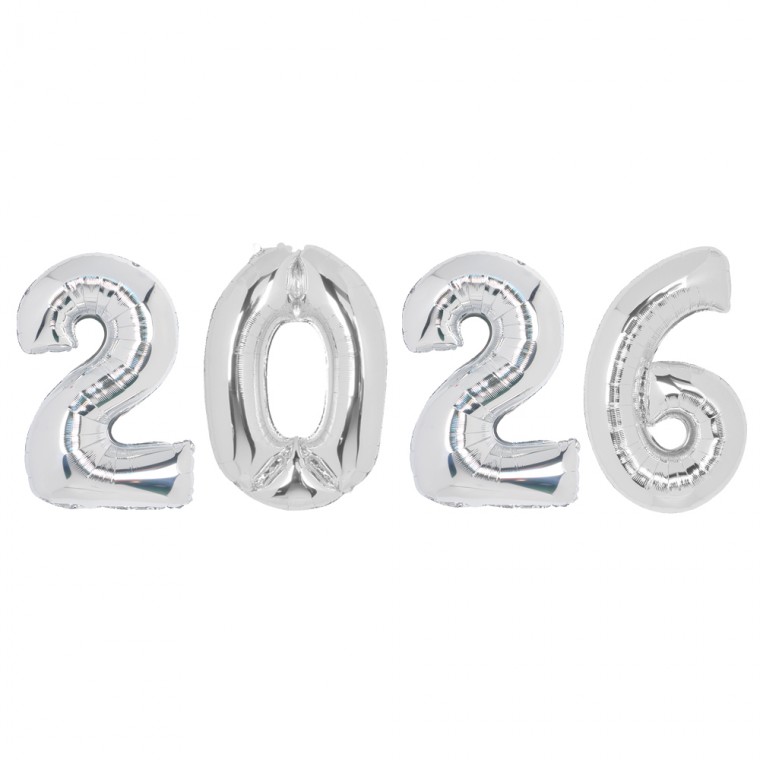 실버 숫자은박풍선 중 2026패키지