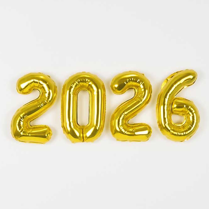 골드 숫자은박풍선 소 2026패키지