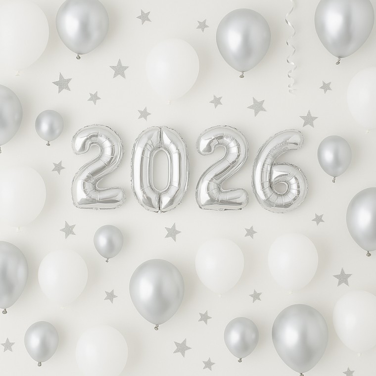 실버 숫자은박풍선 소 2026패키지