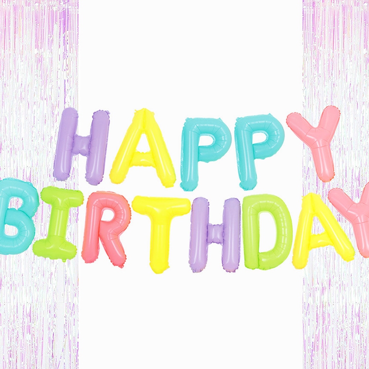 은박풍선생일마카롱 커튼오로라클리어세트