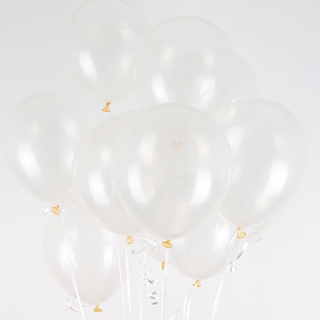 네오30cm 크리스탈풍선 50개입 클리어