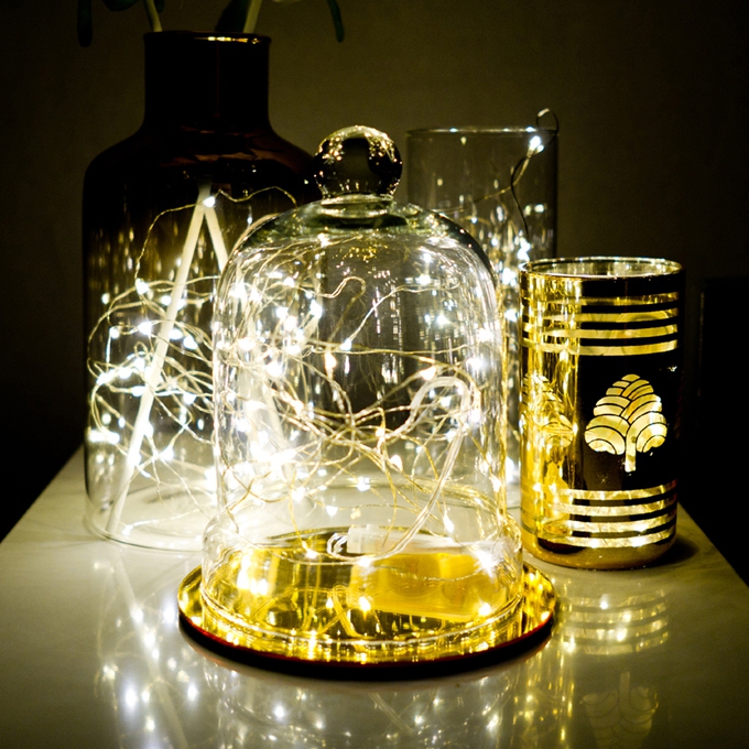 반딧불전구 30구 3m 점등레인보우