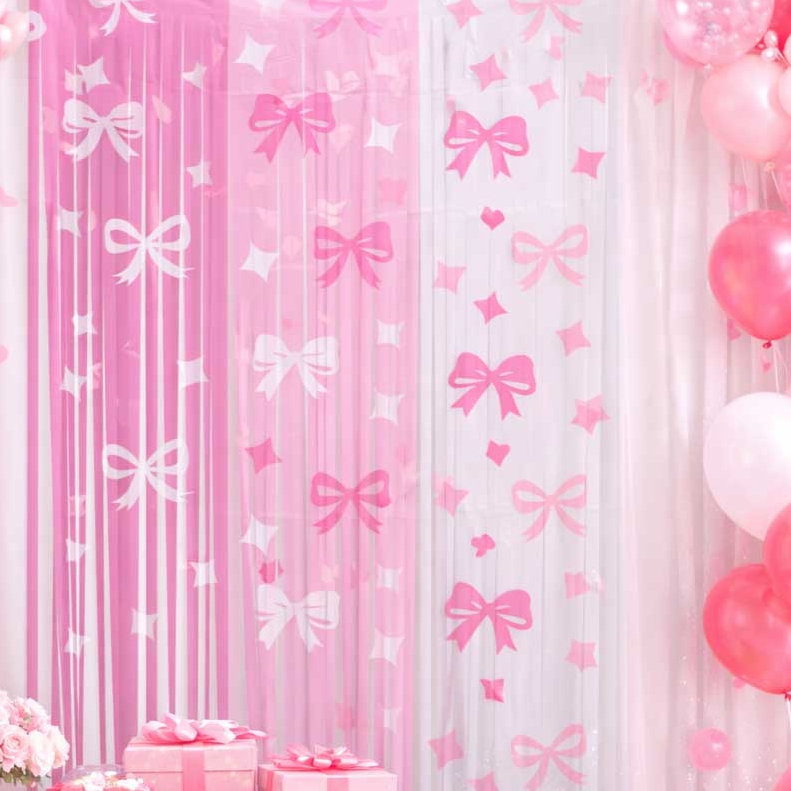 파티장식 은박수술커튼