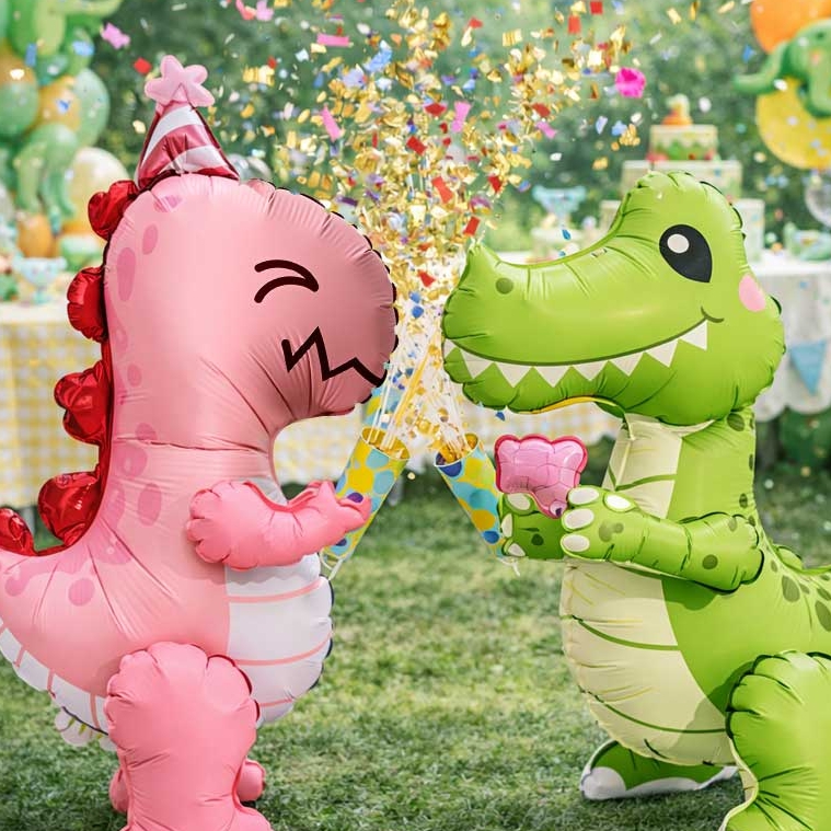 입체 동물은박풍선 공룡