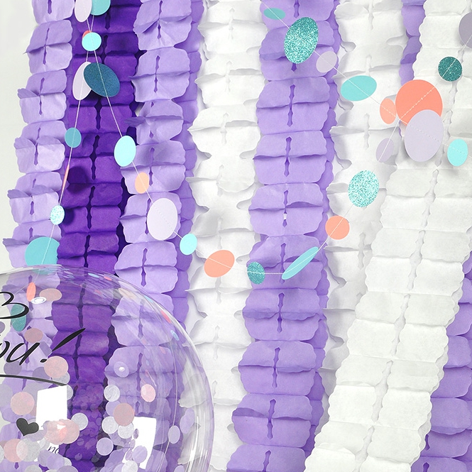 이벤트 파티 장식 가랜드 클로버