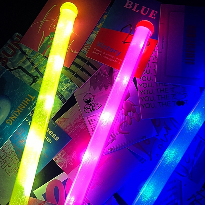 응원 콘서트 파티 LED 야광봉 45cm