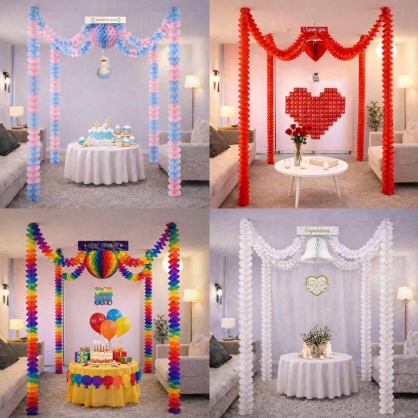 고급형 파티캐노피장식