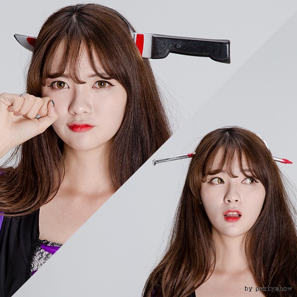 할로윈 엽기머리띠 / 공포 소품 파티용품 이벤트