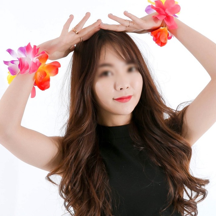 하와이훌라꽃레이 팔찌2개입