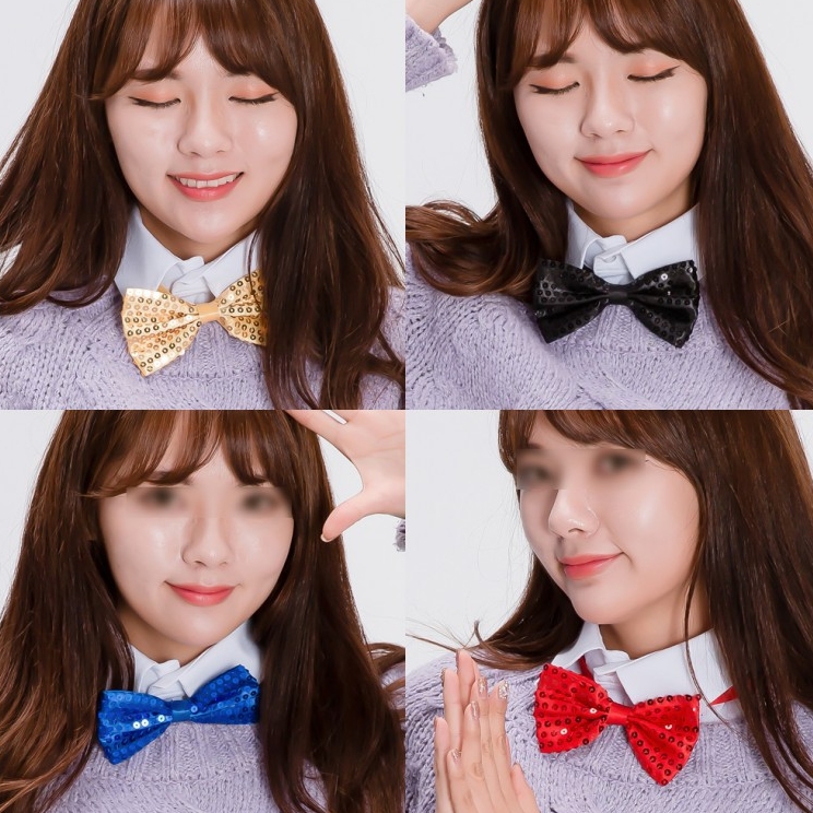 양면 럭셔리 나비넥타이 소