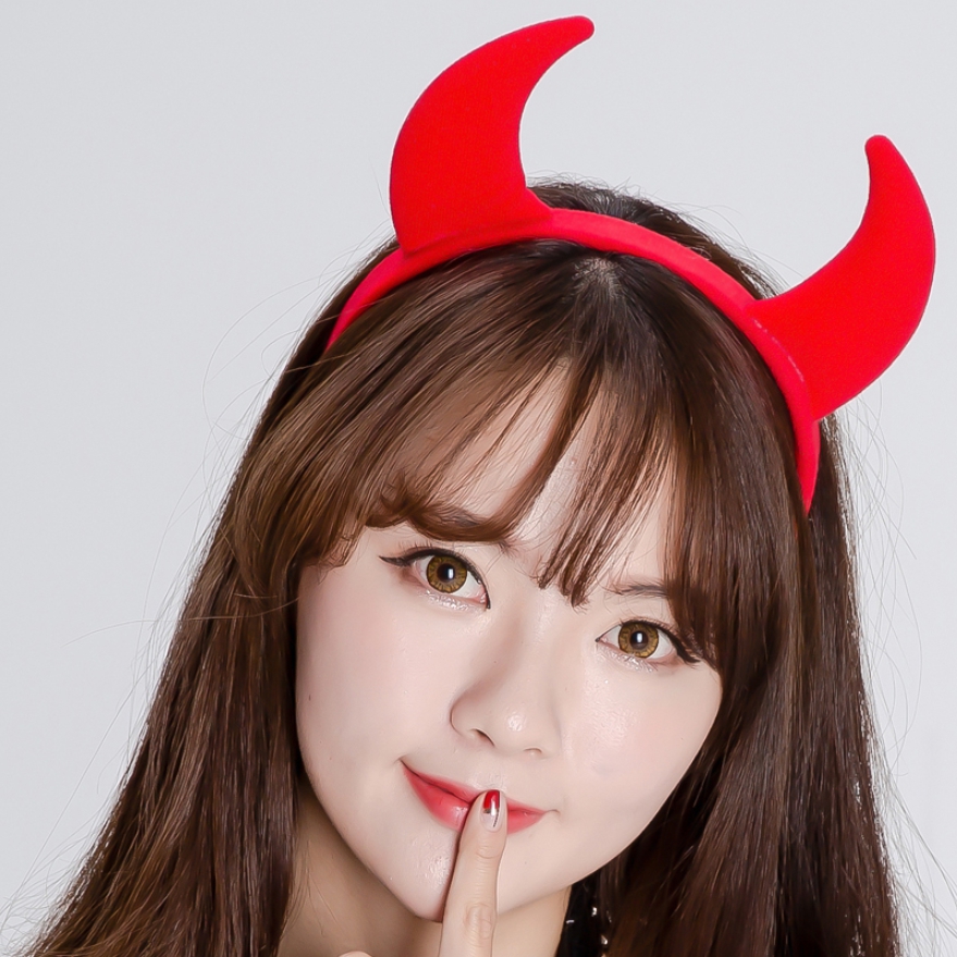 고급악마머리띠