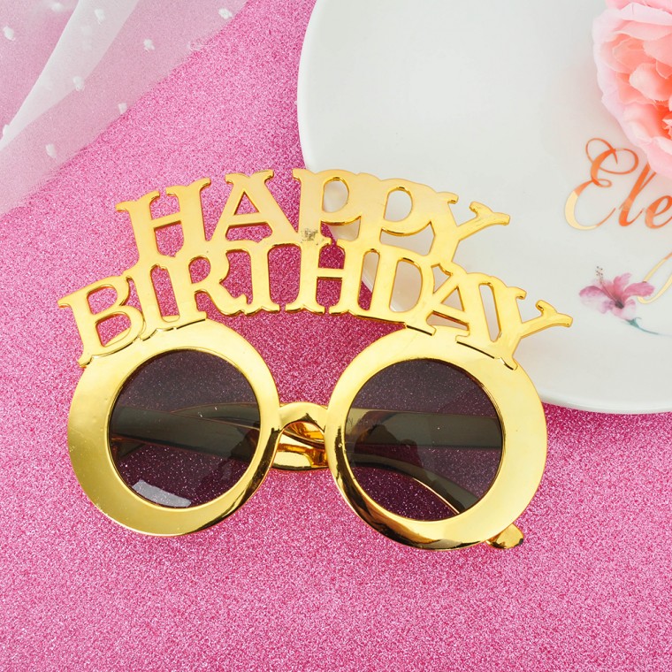 메탈골드생일파티안경 / 생일 이벤트 행사