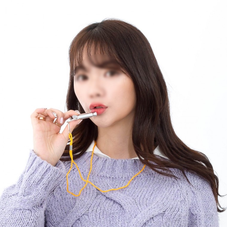 일자형호루라기휘슬 - 메탈 / 호각 심판 응원도구 응원