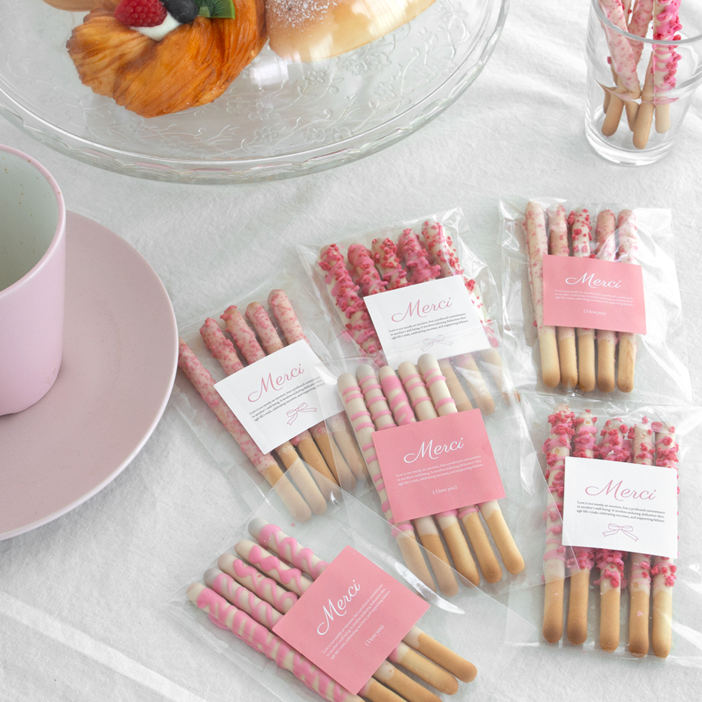 화이트스트로베리 빼빼로 만들기 세트